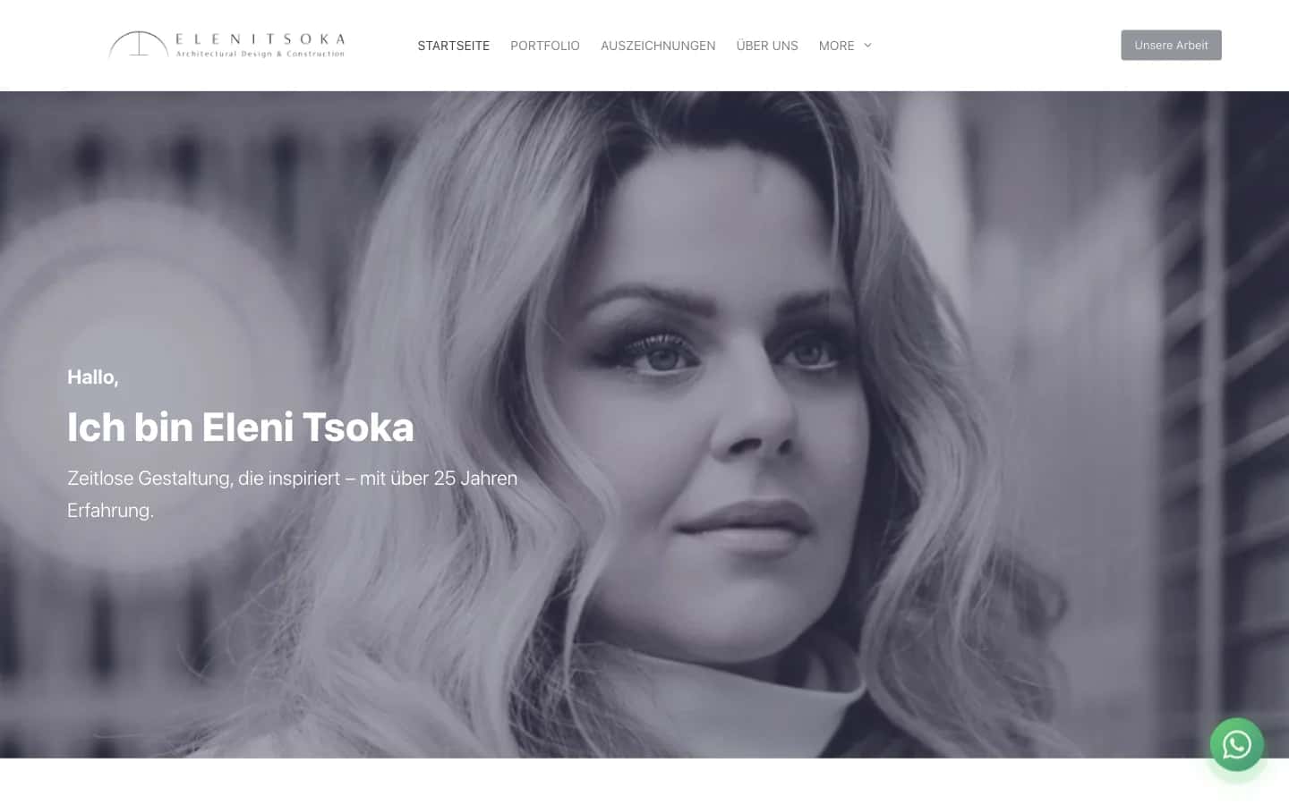 Eleni Tsoka Interior Design: προβολή του έργου σε υπολογιστή