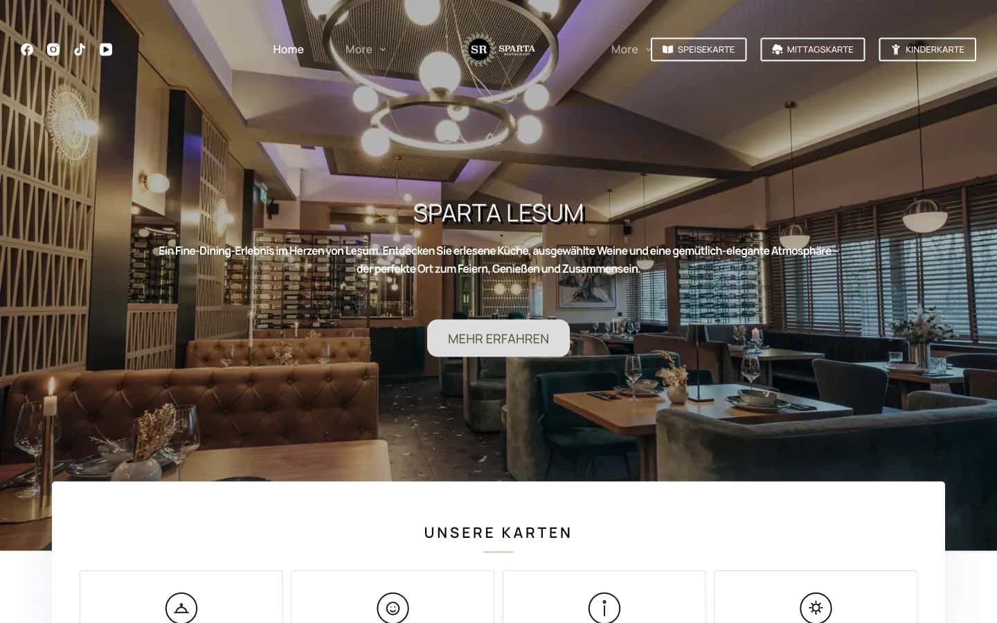 Restaurant Sparta Lesum: προβολή του έργου σε υπολογιστή
