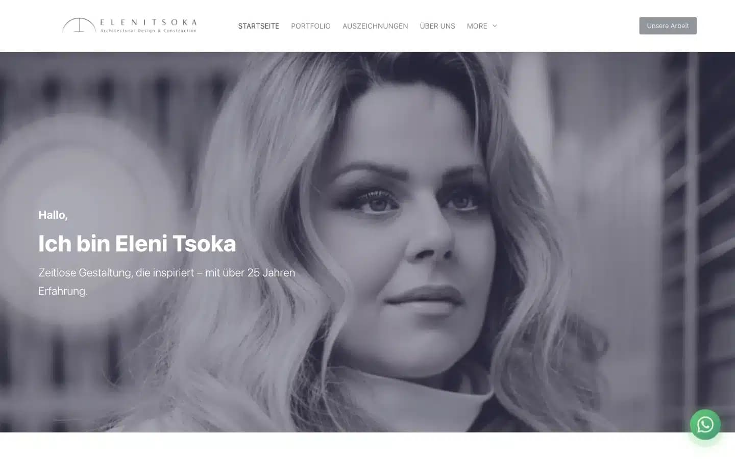 Eleni Tsoka Interior Design: προβολή του έργου σε υπολογιστή