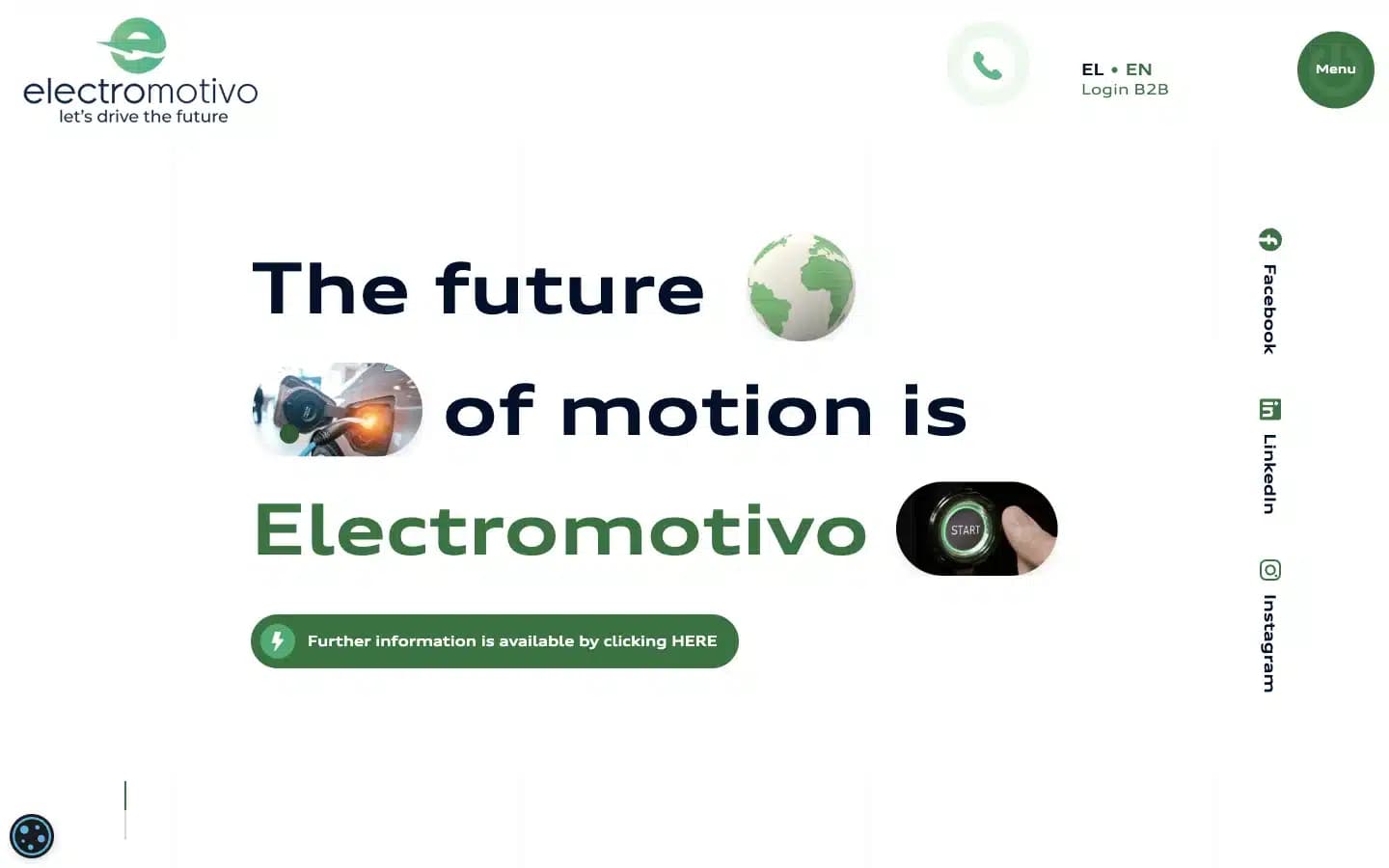 Electromotivo: προβολή του έργου σε υπολογιστή