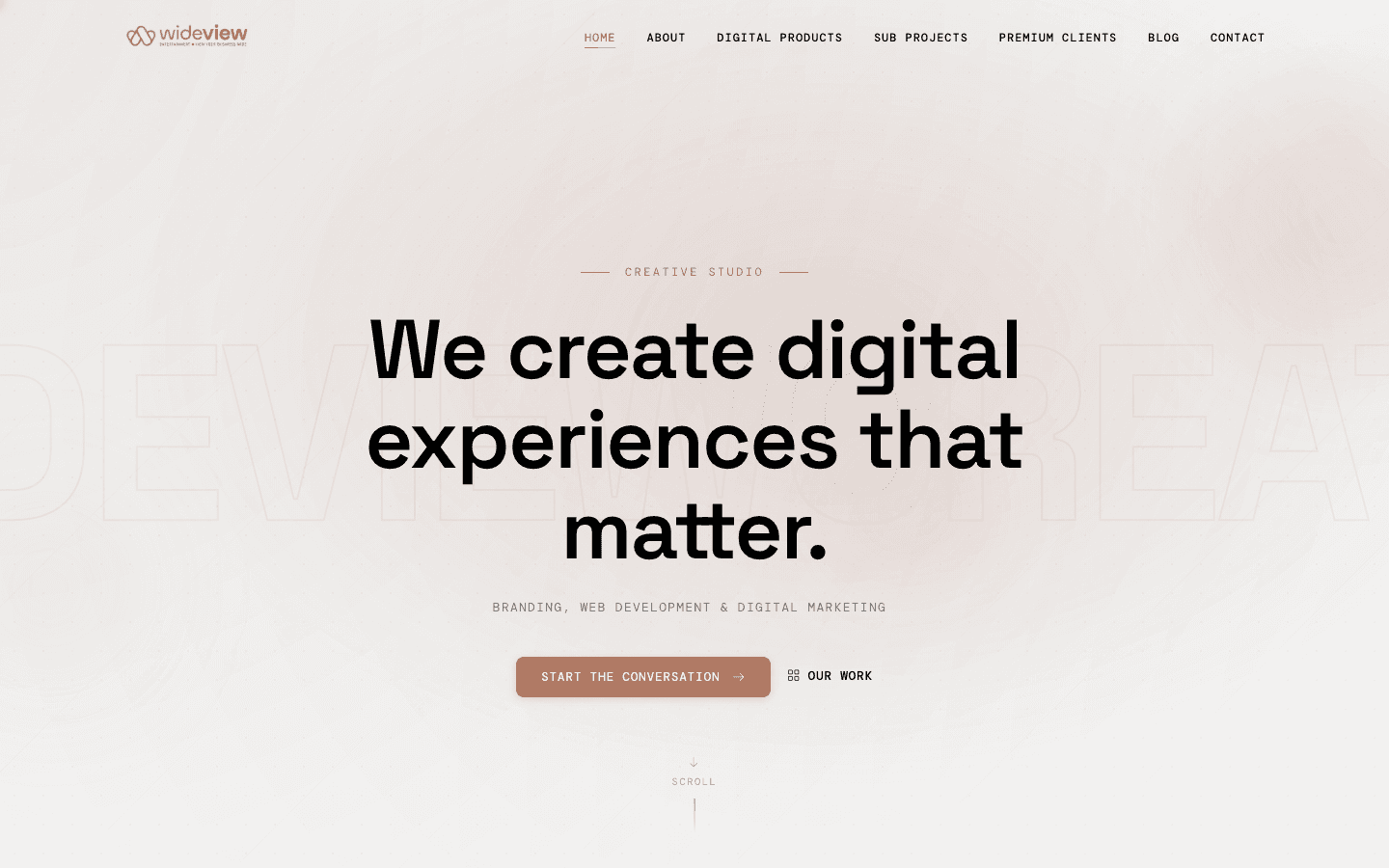 Wideview Entertainment - Desktop