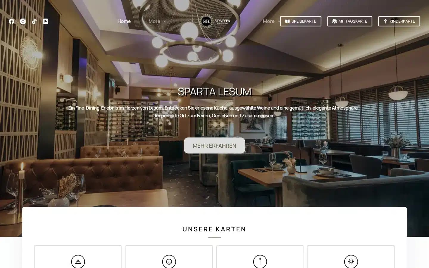 Restaurant Sparta Lesum: προβολή του έργου σε υπολογιστή